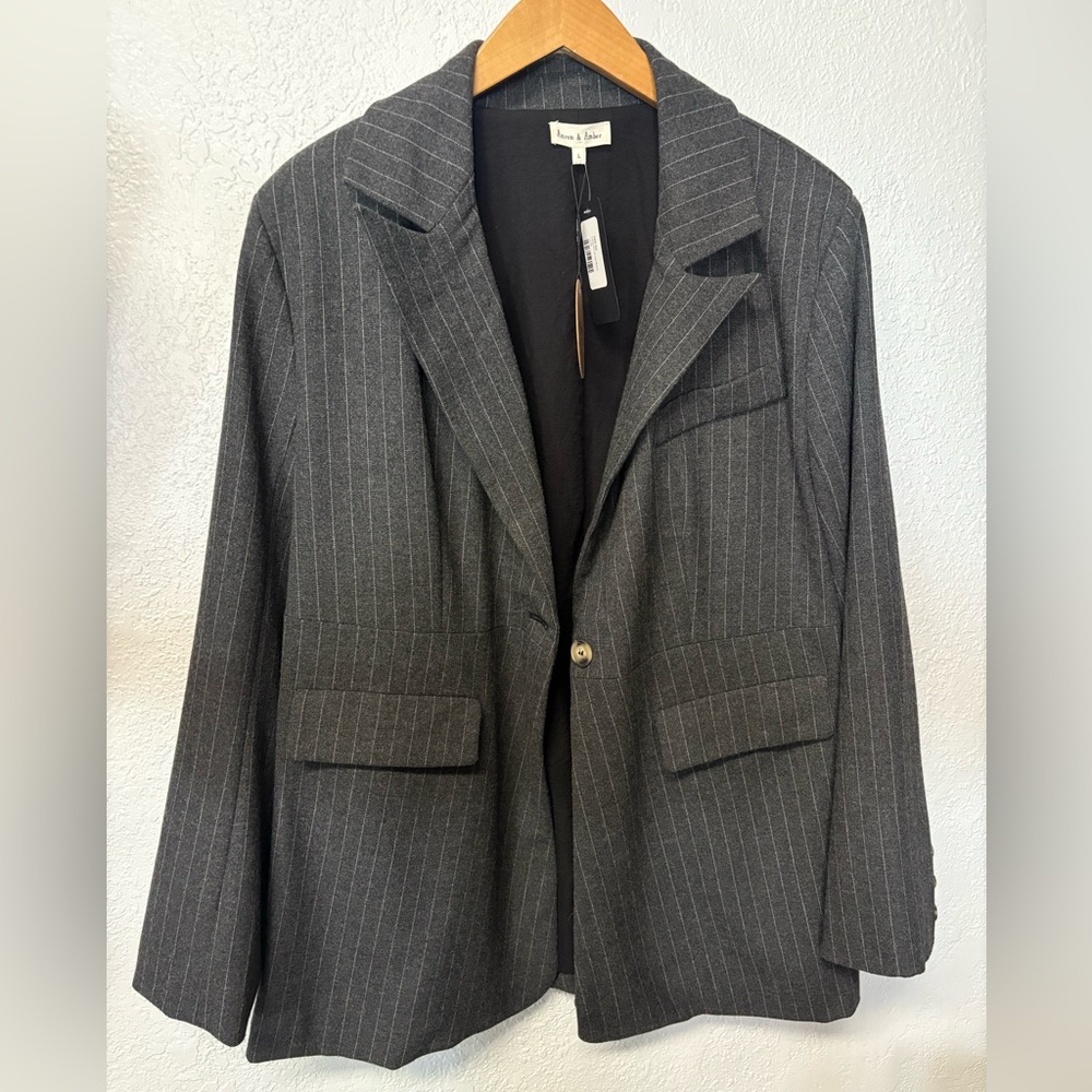 Pin Stripe Blazer